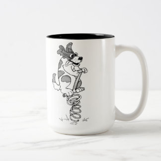 SpringerSpanielschwarzes u. -WEISS Zweifarbige Tasse