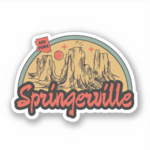 Springerville, Arizona-Sticker Aufkleber