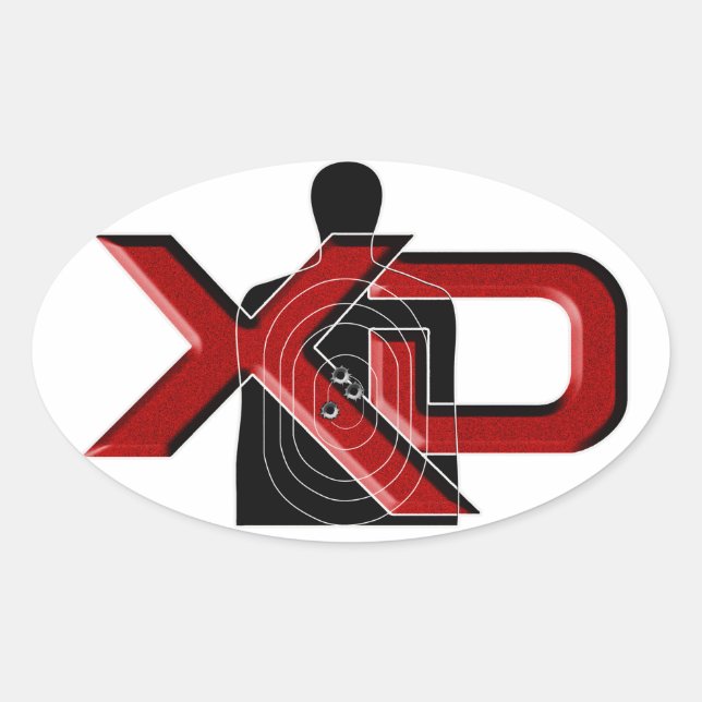 Springfield Armory XD Ovaler Aufkleber (Vorderseite)