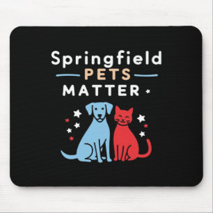 Springfield-Haustiere - Liebe für Sticker für Haus Mousepad