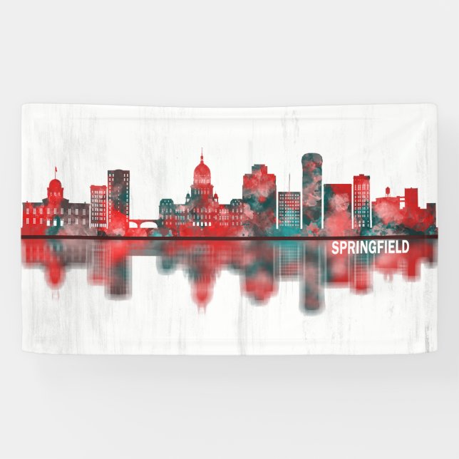 Springfield Illinois Banner (Horizontal)
