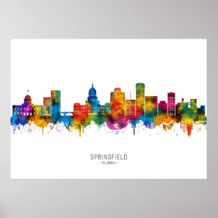 Springfield Illinois Poster