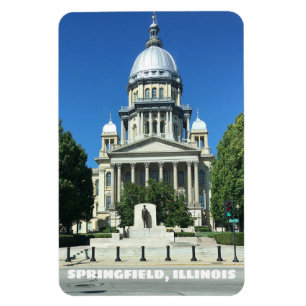 Springfield, Illinois Staat Hauptstadt Gebäude Magnet