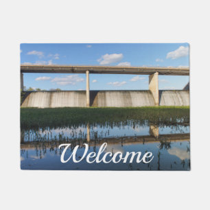 Springfield Lake Missouri Dam Doormat Fußmatte