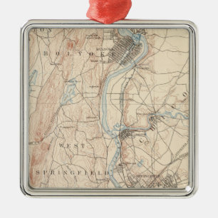 Springfield, Massachusetts Ornament Aus Metall