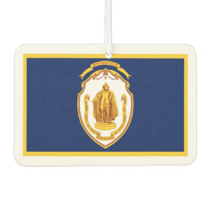 Springfield (Massachusetts) Stadtflagge Autolufterfrischer
