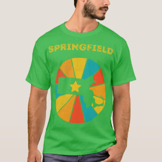 Springfield Massachusetts Vintage Notlage T-Shirt