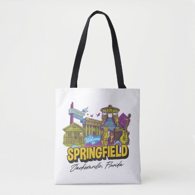 Springfield Neighborhood Tote Bag (Vorderseite)
