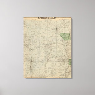 Springfield, Ohio Leinwanddruck