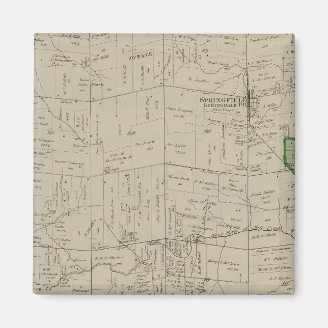 Springfield, Ohio Magnet (Vorne)