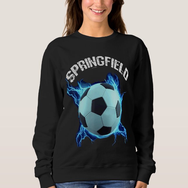 Springfield Soccer Retro Sweatshirt (Vorderseite)