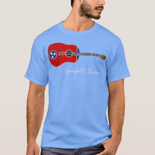 Springfield Tennessee Guitar T-Shirt