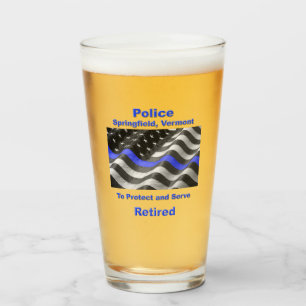 Springfield, Vermont. Police Glas