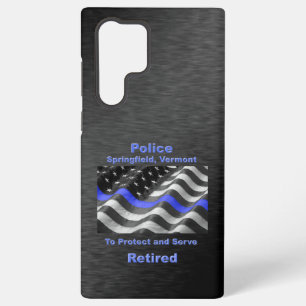 Springfield, Vermont. Police Samsung Galaxy Hülle