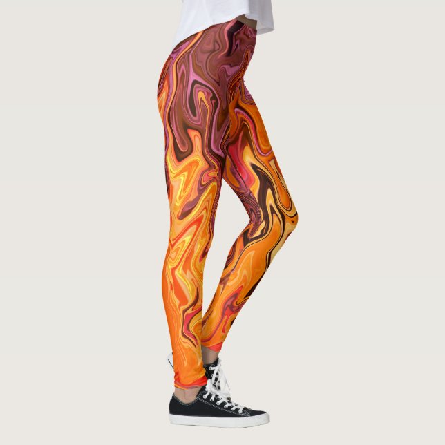 Springin' Flammen...... Leggings (Rechts)