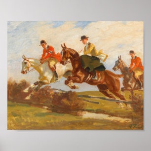 Springreiter   Angelo Jank Poster