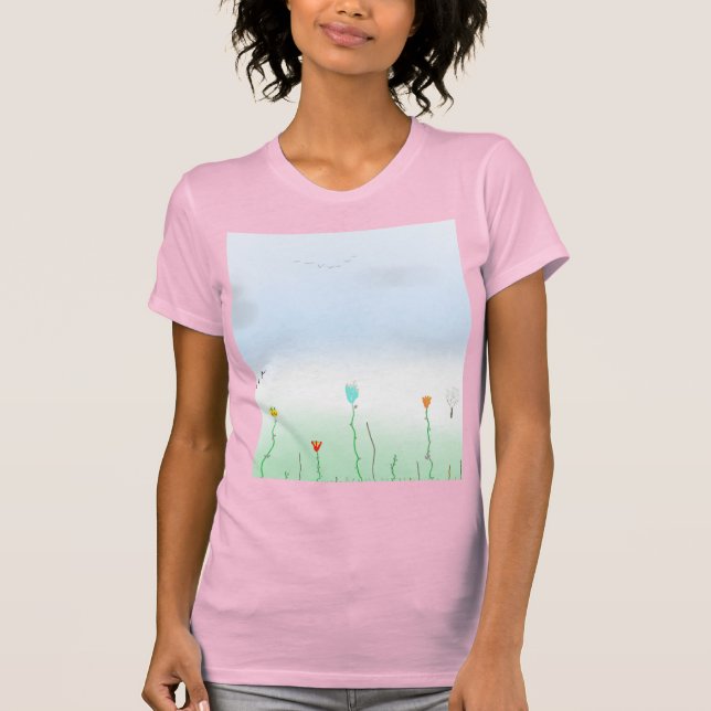 Spring's Coming! Women's T-Shirt (Vorderseite)