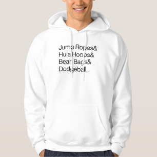 Springseile & Hula Hoops & Bean Bags & Dodgeball! Hoodie