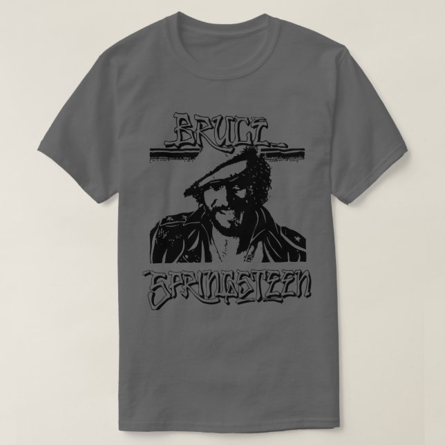Springsteen-Banner der 70er T-Shirt (Design vorne)
