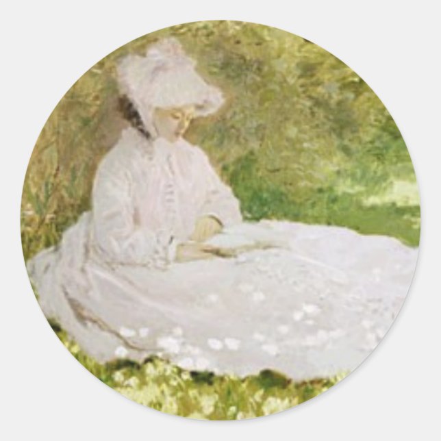 Springtime 1872 Aufkleber (Vorderseite)