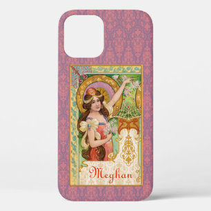 Springtime Art Nouveau iPhone Case