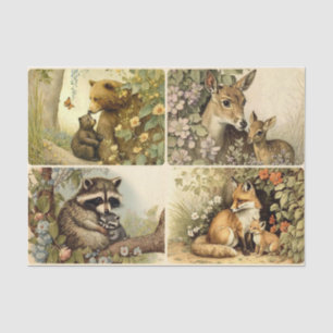 Springtime Babys Seidenpapier