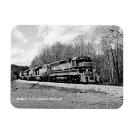 Springtime Bahn Motor B&W Souvenir Kühlschrank Magnet