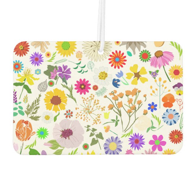 Springtime Blumenharmonie Autolufterfrischer (Rückseite)