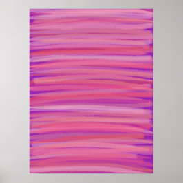 Springtime Blush Abstrakt Art Poster drucken
