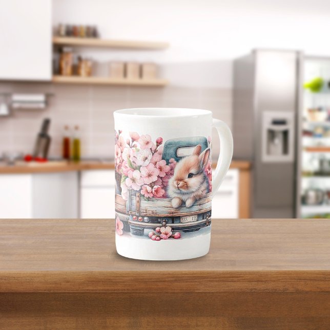 "Springtime Bunnies" Knochen-China Spezielle Tasse (Von Creator hochgeladen)