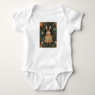 Springtime Bunny Magic Baby Body Anzug Strampler