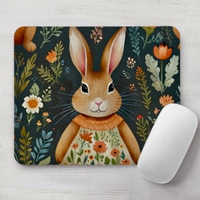 Springtime Bunny Magic Mousepad (Von Creator hochgeladen)