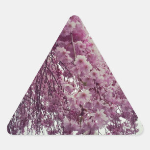 Springtime Dreieckiger Aufkleber