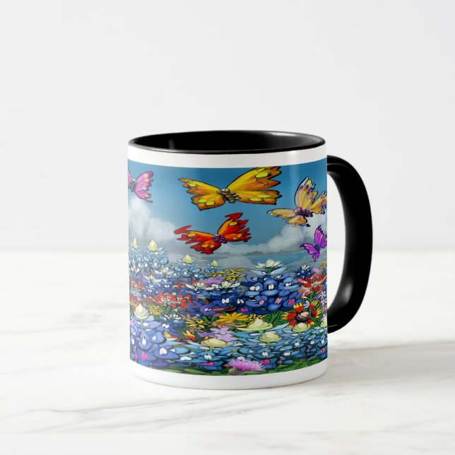 Springtime Fantasy Tasse (VorderseiteRechts)