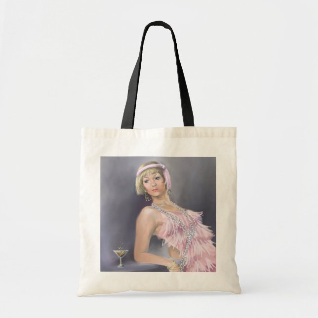 Springtime Flapper-Tasche Tragetasche (Vorne)