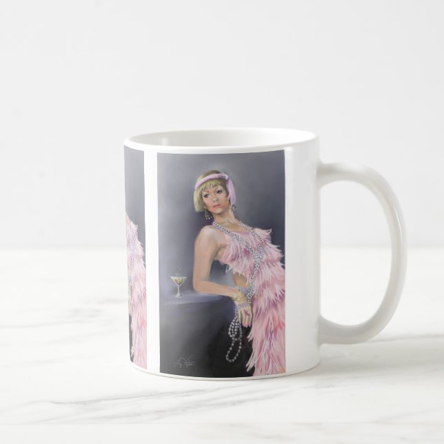 Springtime Flapper-Tasse Tasse (Rechts)