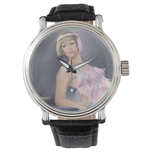 Springtime Flapper Watch Armbanduhr (Vorderseite)
