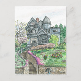 Springtime in Bellingham, Washington Postkarte