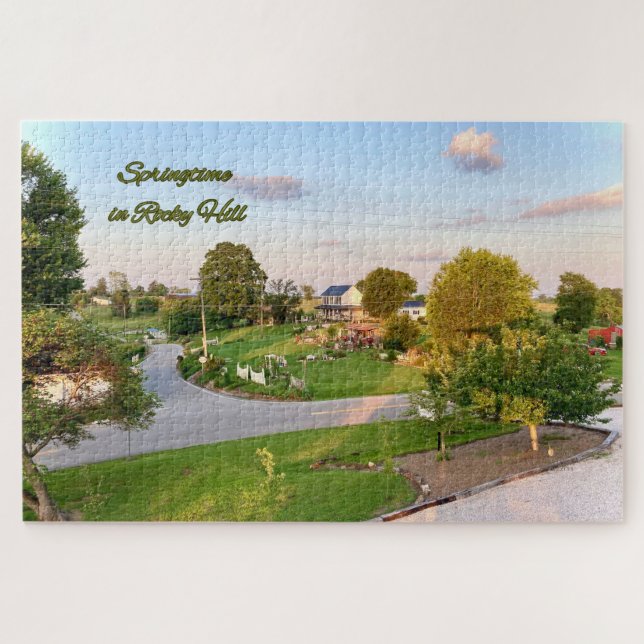 Springtime in Rocky Hill - Stille Stille Puzzle (Horizontal)
