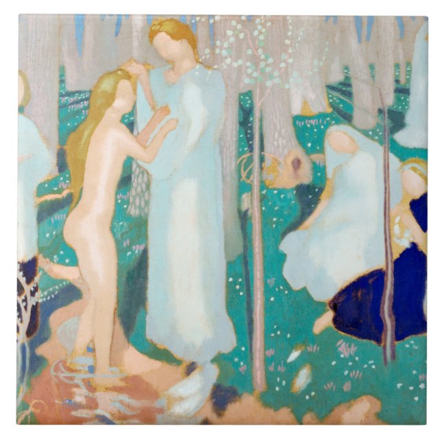 Springtime, Maurice Denis Fliese (Vorderseite)