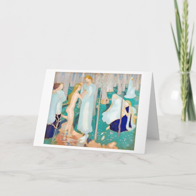 Springtime, Maurice Denis Karte (Vorderseite)