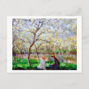 Springtime, Monet Postkarte