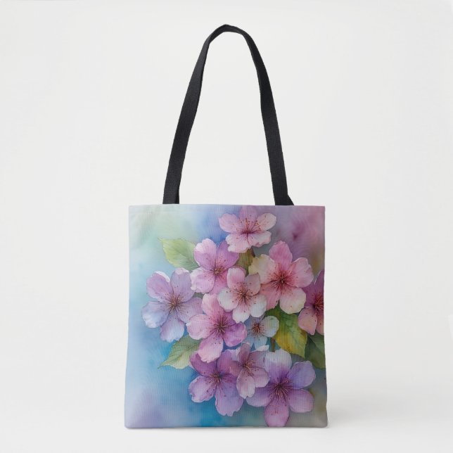 Springtime Sakura Bloom Tote Bag (Vorderseite)