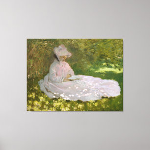 Springtime von Claude Monet Leinwanddruck