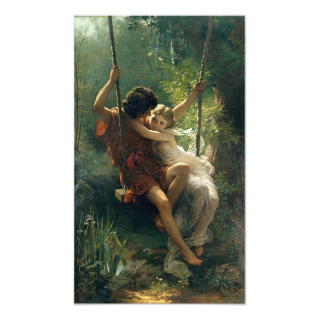 Springtime von Pierre Auguste Cot Fotodruck (Vorne)