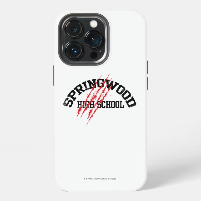 Springwood High School iPhone Hülle (Hinten)
