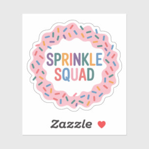 Sprinkkplatz Baby Sprinkle Aufkleber