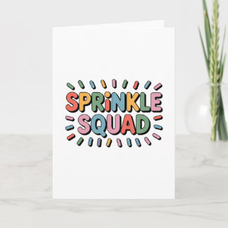 Sprinkkplatz | Baby Sprinkle Karte