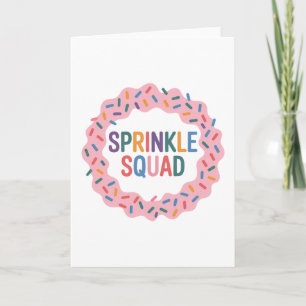 Sprinkkplatz   Baby Sprinkle Karte