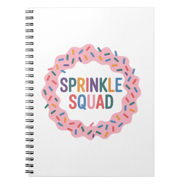 Sprinkkplatz | Baby Sprinkle Notizblock (Vorderseite)